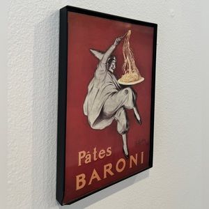 Pates Baroni framed print 5” x 7”